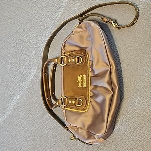 Coach satin bag